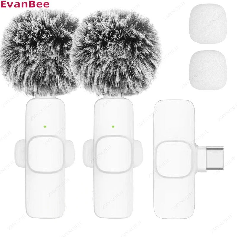 Wireless Lavalier Microphone K15 β Plug & Play for iOS/Android
