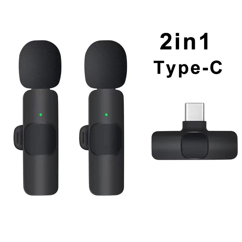 Wireless Lavalier Microphone β For Live, Streaming & Vlogs