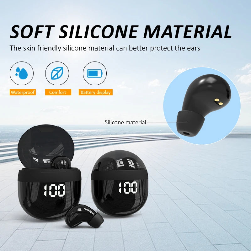 SK18 Mini Headset – Bluetooth 5.3 · Noise Reduction · HiFi Sound
