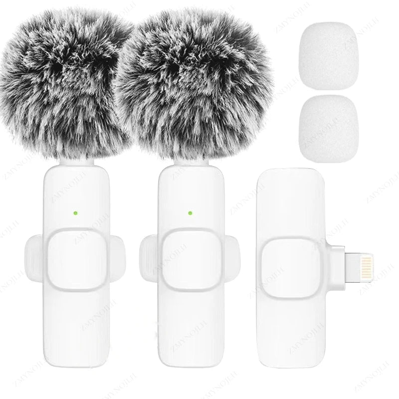 Wireless Lavalier Microphone K15 β Plug & Play for iOS/Android