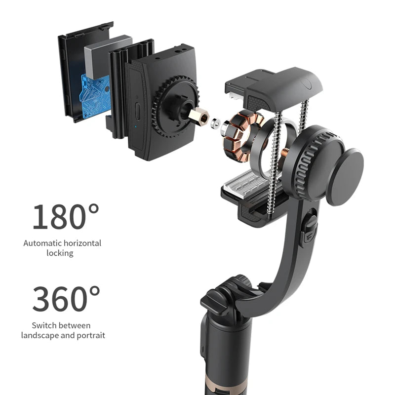 Roreta Gimbal Stabilizer – Selfie Stick & Tripod with Bluetooth