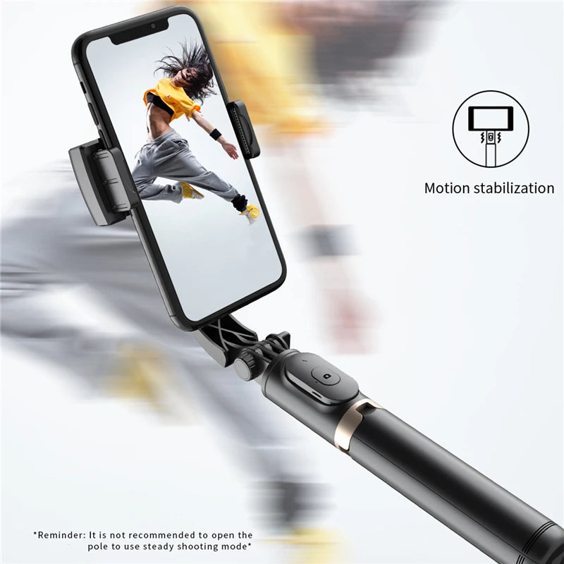 Roreta Gimbal Stabilizer – Selfie Stick & Tripod with Bluetooth