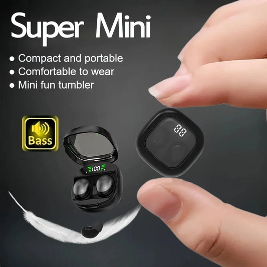 SK19 Mini 5.3 Headset – HiFi Audio · Bluetooth 5.3 · Invisible Fit