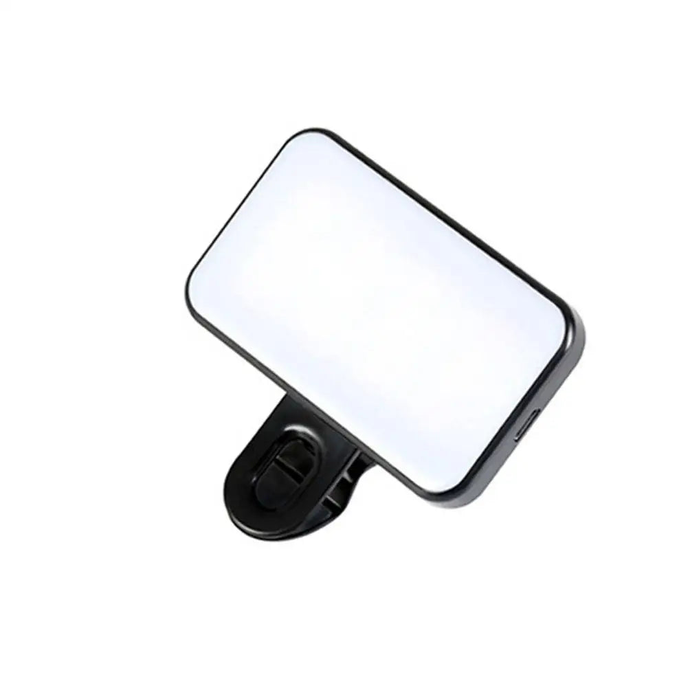 Pocket LED Selfie Light – Clip-On Ringlight for Phone, iPad & Laptop