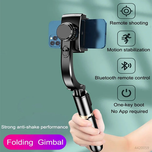 Roreta Gimbal Stabilizer – Selfie Stick & Tripod with Bluetooth