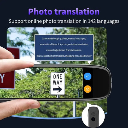 ESTG S65 Pro – Smart Voice & Scan Translator Pen (142 Languages, WiFi)