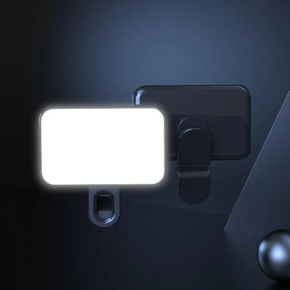 Pocket LED Selfie Light – Clip-On Ringlight for Phone, iPad & Laptop