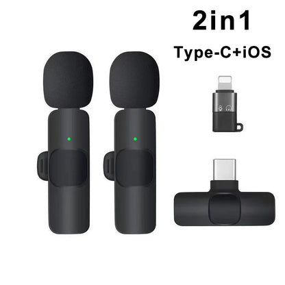 Wireless Lavalier Microphone – For Live, Streaming & Vlogs