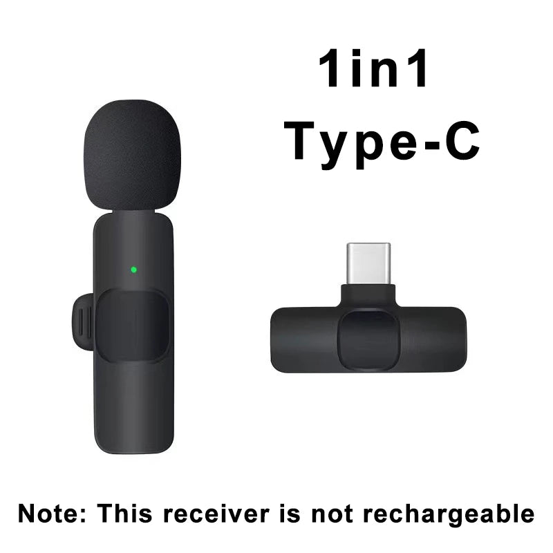 Wireless Lavalier Microphone – For Live, Streaming & Vlogs