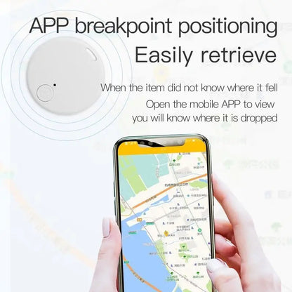 Smart Anti-Lost Tracker – Bluetooth GPS Tag for Keys, Pets & Bags