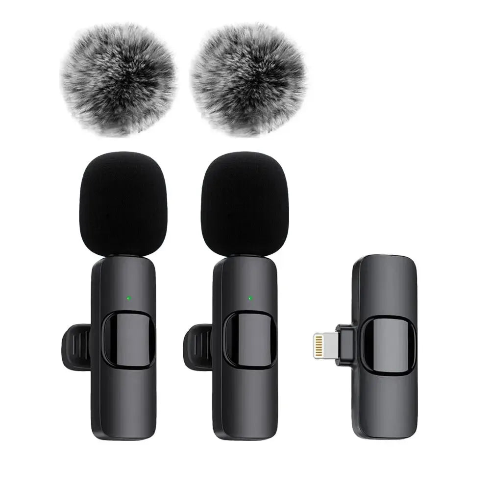 Wireless Lavalier Microphone – For iPhone, Android & Live Audio
