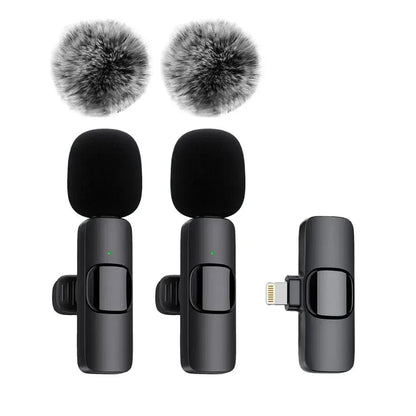 Wireless Lavalier Microphone – For iPhone, Android & Live Audio