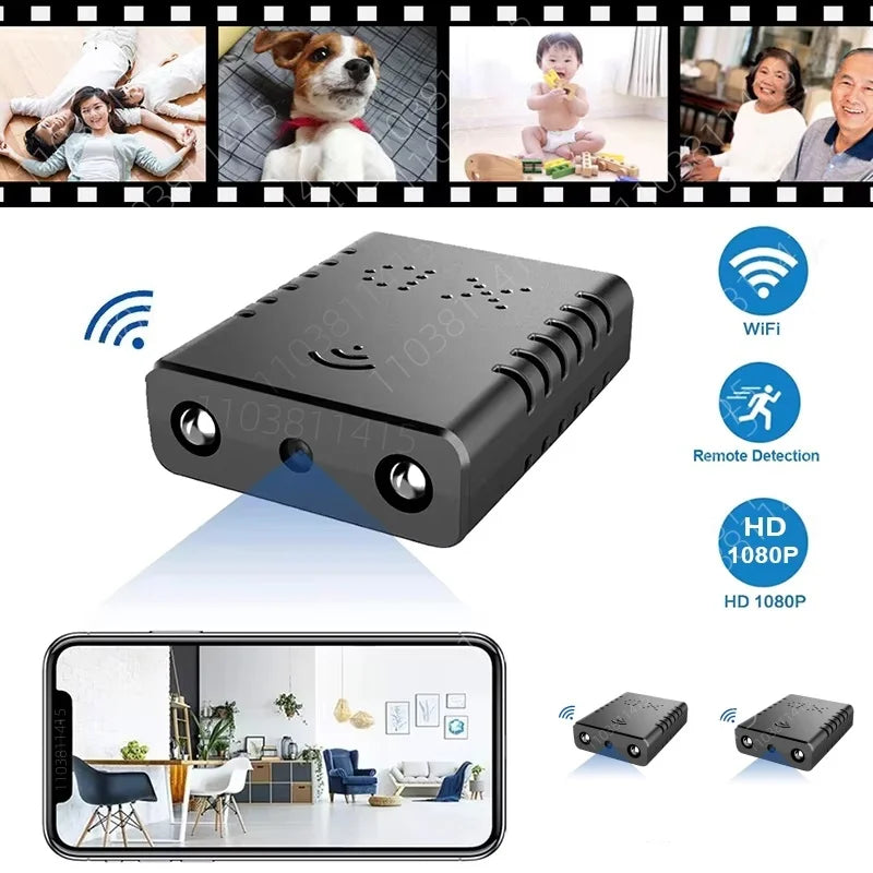 Mini Camera XD IR-Cut | 1080p | Motion Sensor | Night Vision