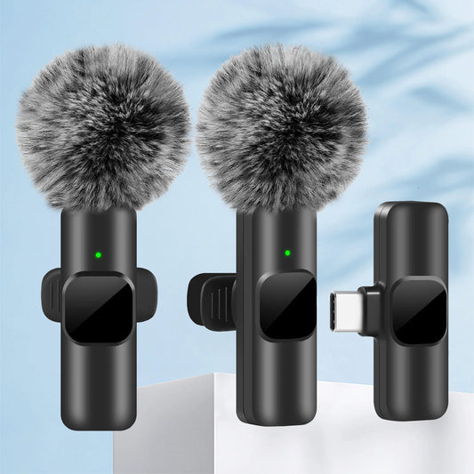 Wireless Lavalier Microphone – For iPhone, Android & Live Audio