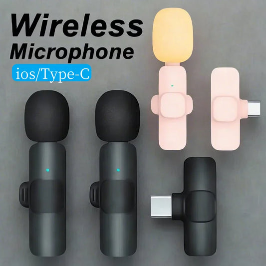 Wireless Lavalier Microphone – For Live, Streaming & Vlogs
