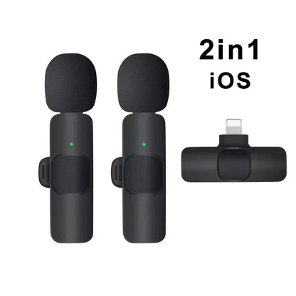 Wireless Lavalier Microphone – For Live, Streaming & Vlogs
