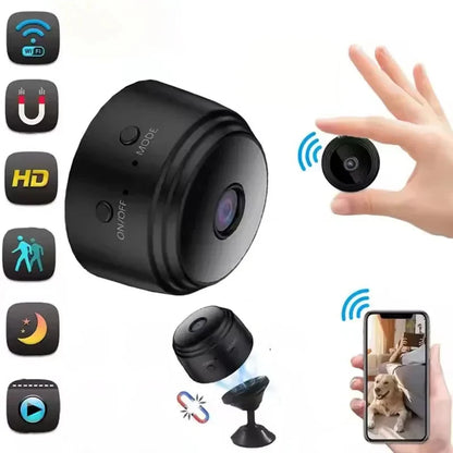 A9 Mini Camera – HD 1080P WiFi Cam with Night Vision