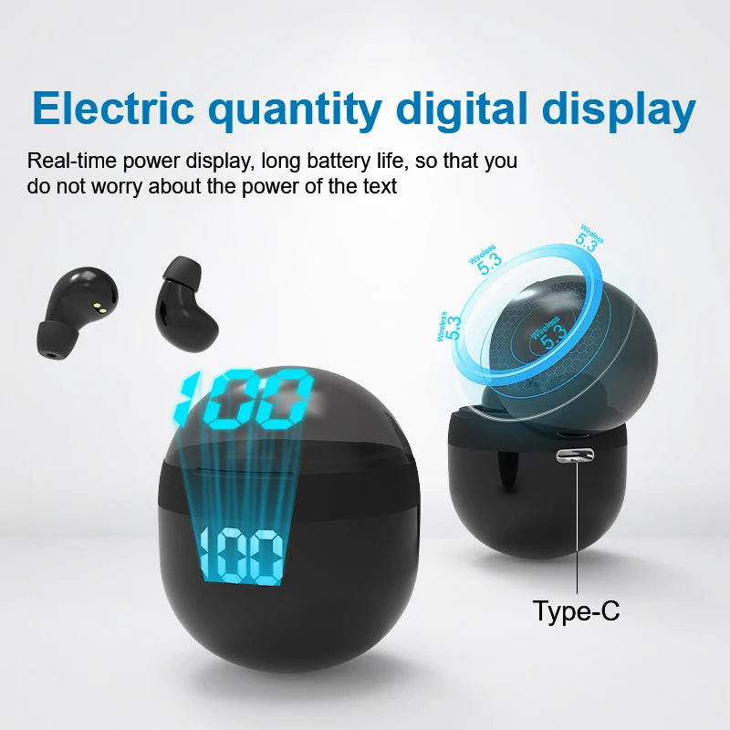 SK18 Mini Headset – Bluetooth 5.3 · Noise Reduction · HiFi Sound