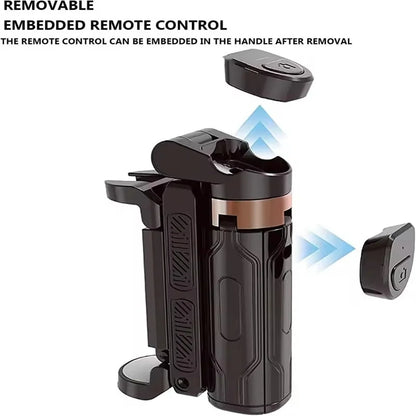FGCLSY Bluetooth Selfie Stick – 360° Rotating Tripod & Stabilizer for Smartphones