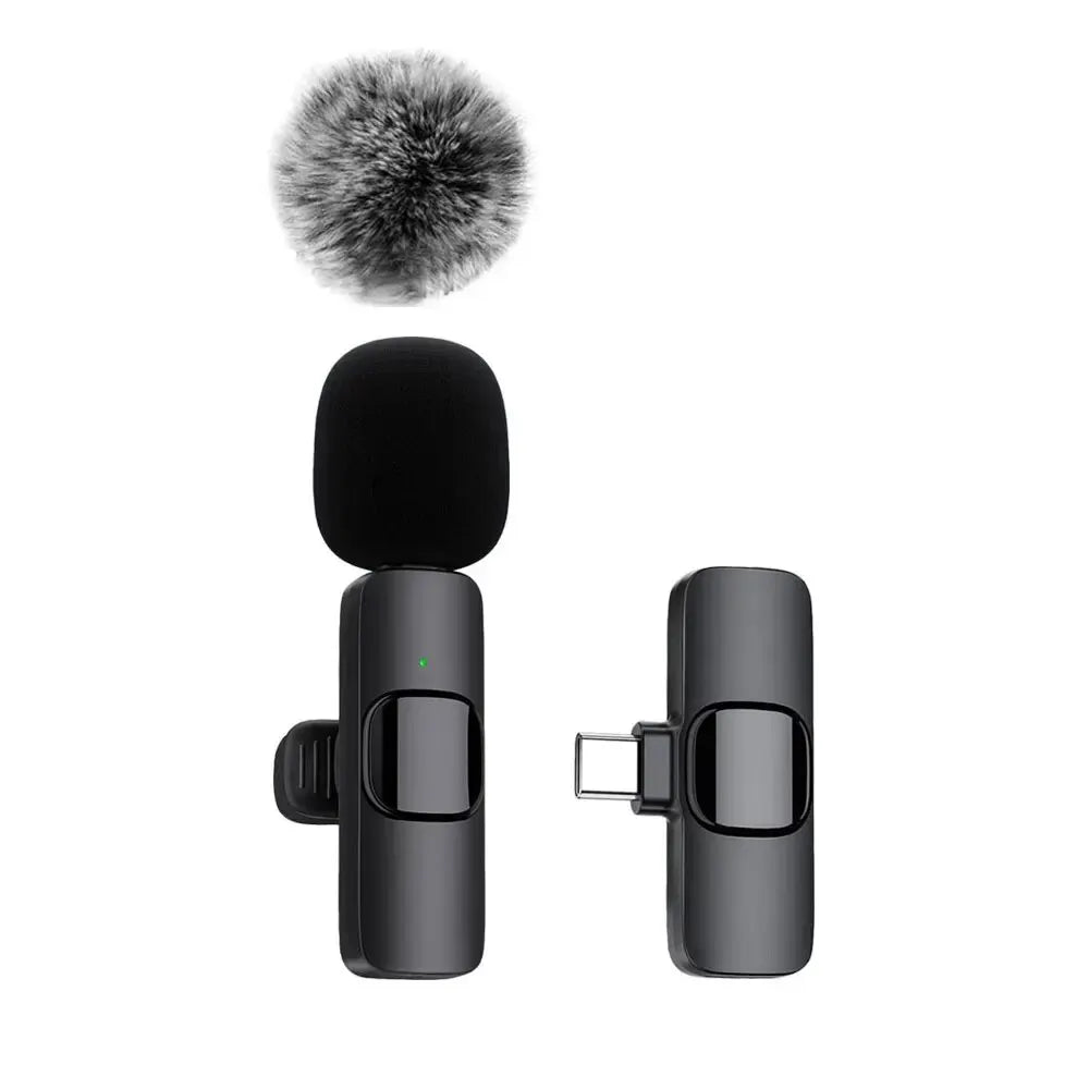 Wireless Lavalier Microphone – For iPhone, Android & Live Audio