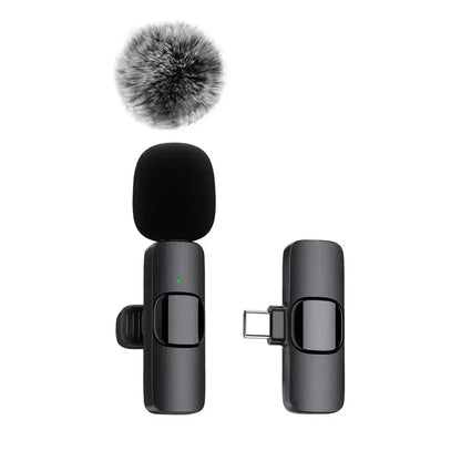 Wireless Lavalier Microphone – For iPhone, Android & Live Audio
