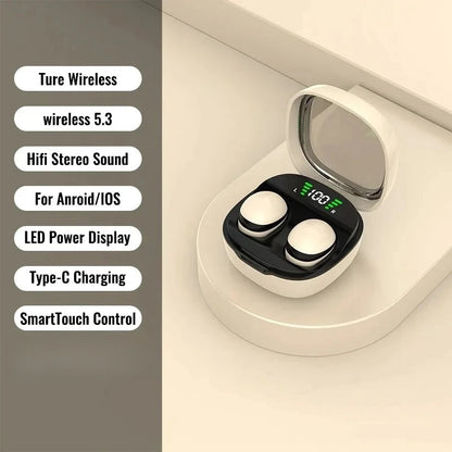 SK19 Mini 5.3 Headset – HiFi Audio · Bluetooth 5.3 · Invisible Fit