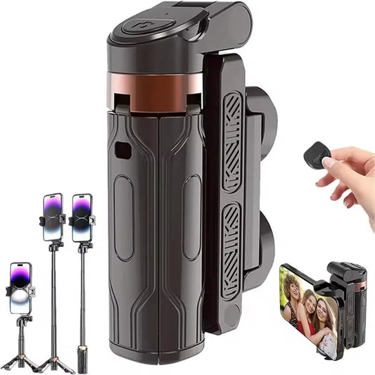 FGCLSY Bluetooth Selfie Stick – 360° Rotating Tripod & Stabilizer for Smartphones