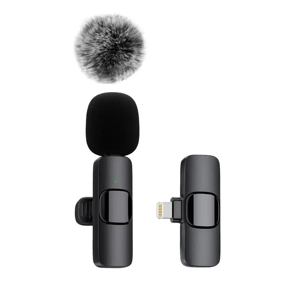 Wireless Lavalier Microphone – For iPhone, Android & Live Audio