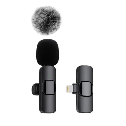 Wireless Lavalier Microphone – For iPhone, Android & Live Audio